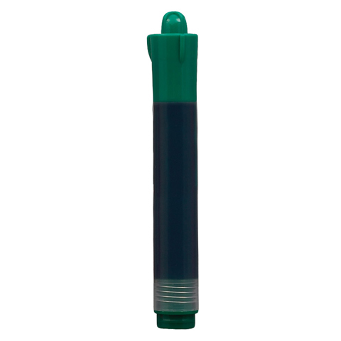 Winco MBM-G Marker, 12g ink capacity, 1/4" bullet point, neon green