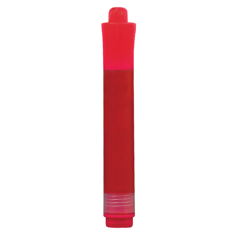 Winco MBM-R Marker, 12g ink capacity, 1/4" bullet point, neon red