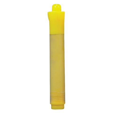 Winco MBM-Y Marker, 12g ink capacity, 1/4" bullet point, neon yellow