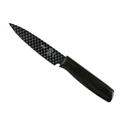 Mercer M33910B Non-Stick Paring Knife with ABS Sheath, 4", Black