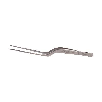 Mercer M35236 Offset Precision Plus Chef Plating Tong, 6-1/2", Stainless Steel