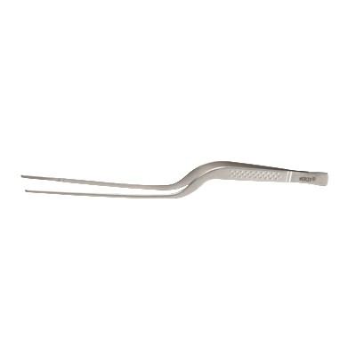 Mercer M35237 Offset Precision Plus Chef Plating Tong, 7-7/8", Stainless Steel