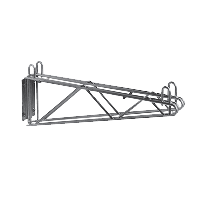 Metro 2WD14C Double Direct Wall Mount Bracket (for Adjoining 14" Shelves)