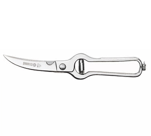 Mundial 715 Poultry Shears - 10", All Chrome Blades & Handles
