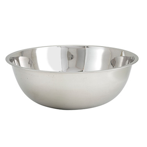 Winco MXB-2000Q 20 Qt. Standard Weight Stainless Steel Mixing Bowl