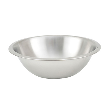 Winco MXHV-150 1.5 Qt. Heavyweight Stainless Steel Mixing Bowl
