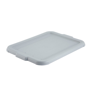 Winco PL-57C Dish Box Cover, 20-1/4" x 15-1/2", BPA free, polypropylene, gray, made in USA