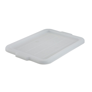 Winco PL-57W Dish Box Cover, 20-1/4" x 15-1/2", BPA free, polypropylene, white, made in USA