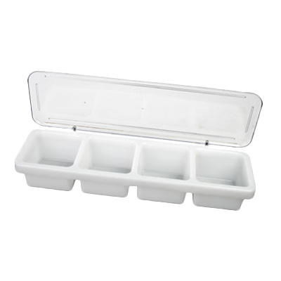 Thunder Group PLBC004P 4 Compartment Bar Caddy with Cover