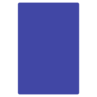 Thunder Group PLCB181205BU Cutting Board 12" x 18" x 1/2" Polyethylene, Blue, NSF