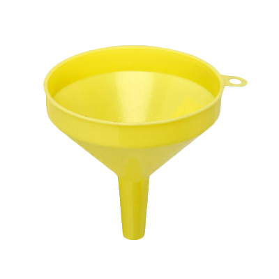 Thunder Group PLFN005 Funnel, 16 oz. capacity, 5-1/4" dia., one-piece, seamless, hanging ring, plastic