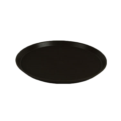 Thunder Group PLST1100BR 11" Round Tray, Brown, NSF