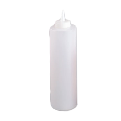 Thunder Group PLTHSB024C Squeeze Bottle 24 Oz  Clear Plastic