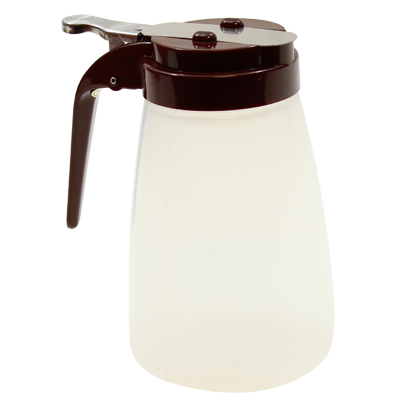 TableCraft Products PP10B Syrup Dispenser -10 oz., Brown
