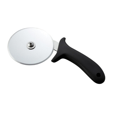 Winco PPC-4 Pizza Cutter, 4" dia. blade, polypropylene handle, black, stainless steel, NSF