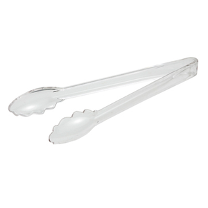 Winco PUT-12C Serving Tong, 12", polycarbonate, clear, NSF