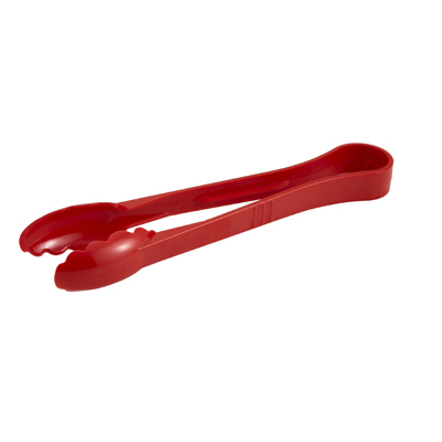 Winco PUT-12R Serving Tong, 12", polycarbonate, red, NSF