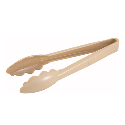 Winco PUT-9B Serving Tong, 9", polycarbonate, beige, NSF