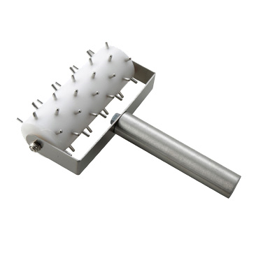 Winco RD-5 Dough Roller Docker, 5" head, 8" O.A.L, full size, stainless steel handle