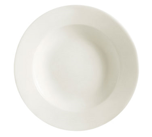 CAC China REC-3 Soup Plate, 10 oz., 9" dia. x 2"H, round, rimmed, rolled edge