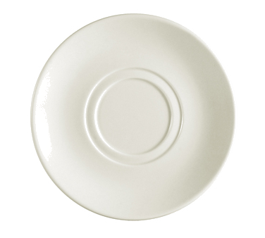 CAC China REC-36 Saucer, 4-1/2" dia. x 3/4"H, round, rolled edge