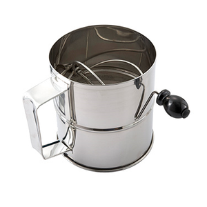 Winco RFS-8 Rotary Sifter, 8 cup, stainless steel