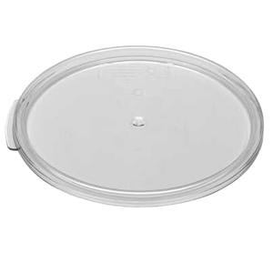 Cambro RFSCWC1135 Camwear Cover, for 1 qt. round storage container, clear, polycarbonate, NSF