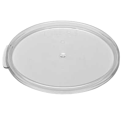 Cambro RFSCWC1135 Camwear Cover, for 1 qt. round storage container, clear, polycarbonate, NSF