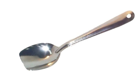 RICH-CRAFT 4010, 10" Stirring Spoon - Flat End, Stainless Steel