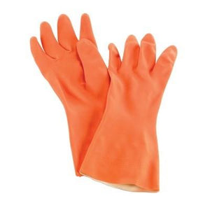 San Jamar 720-L Dishwashing Glove, Large, 13", Orange, USDA Accepted, FDA Compliant