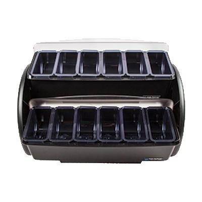 San Jamar BDS4206 Dome Stacker with 1/1 Dome and 1pt Standard Trays, NSF