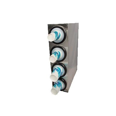 San Jamar C2804 EZ-Fit Beverage Dispenser Box System, Stainless Steel, NSF