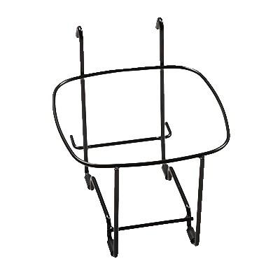 San Jamar KPS196WM Kleen-Pail Stand, Wall Mount, For Use With KP196 Kleen-Pails