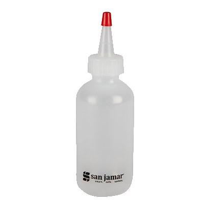 San Jamar P8004 Professional Squeeze Bottle, 4 Oz., BPA Free, NSF