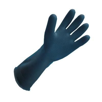 San Jamar R93517 Heavy Duty Rubber Gloves (Pack Of 2), 17"