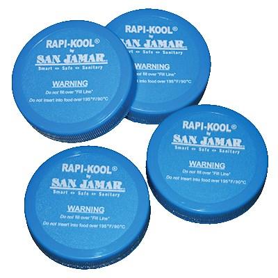 San Jamar RCUCAPPAK Replacement Caps, NSF