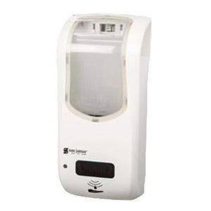 San Jamar SHF970WHCL Summit Rely Hybrid Electronic Touchless Soap Dispenser, White/Clear