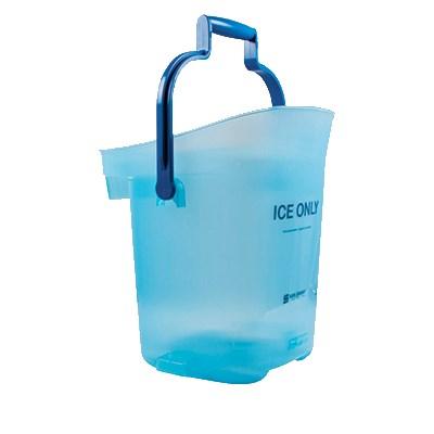 San Jamar SILD6000 6 Gallon Light Duty Ice Tote, Blue, NSF
