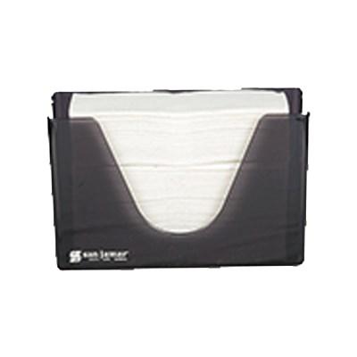 SAN JAMAR Dispenser Per Asciugamani Da Appoggio - Compatto, Per C-Fold E Multipiegati, Colore Black Pearl - Foto 8