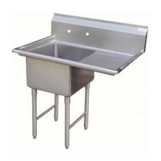 GSW USA SEE18181R Sink, one compartment, 39"W x 24"D x 45"H