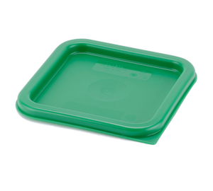 Cambro SFC2452 Kelly Green Square Polyethylene Lid for 2 and 4 Qt. Food Storage Containers