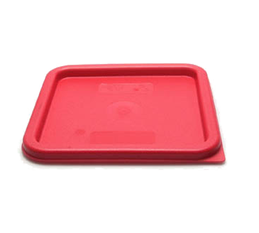 Cambro SFC6451 Winter Rose Square Polyethylene Lid for 6 Qt. and 8 Qt. Food Storage Containers
