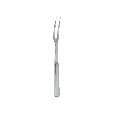 Thunder Group SLBF004 Pot Fork 11" OAL Two-Tine, Stainless Steel Mirror-Finish