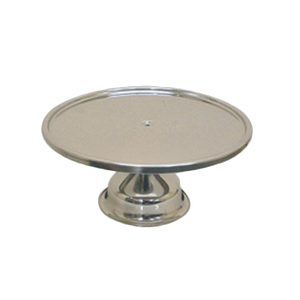 Thunder Group SLCS001 Cake Stand, 13-1/4" dia., stainless steel, mirror finish
