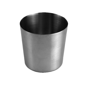 Thunder Group SLFFC001 S/S French Fry Cup, 13 oz Satin Finish