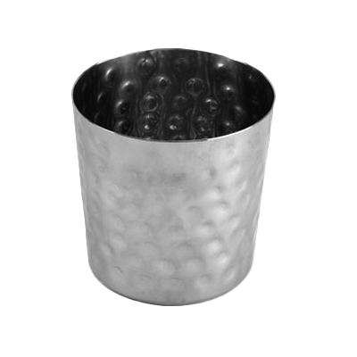 Thunder Group SLFFC003 S/S French Fry Cup, 13 oz. Hammered Finish
