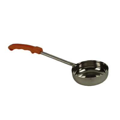 Thunder Group SLLD002A 2 oz Stainless Steel Solid Red Handle Portion Controller