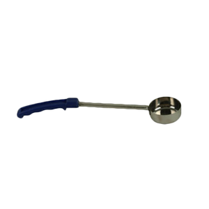 Thunder Group SLLD008A 8 oz Stainless Steel Solid Blue Handle Portion Controller