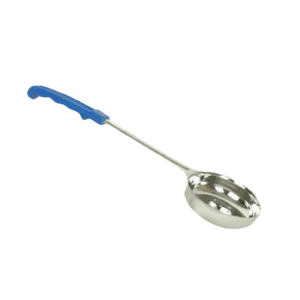 Thunder Group SLLD108PA 8 oz Stainless Steel Perf. Blue Handle Portion Controller