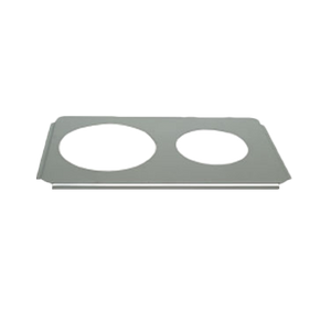 Thunder Group SLPHAP068 Two Hole Adaptor Plate with Openings 6-1/2" & 8-1/2